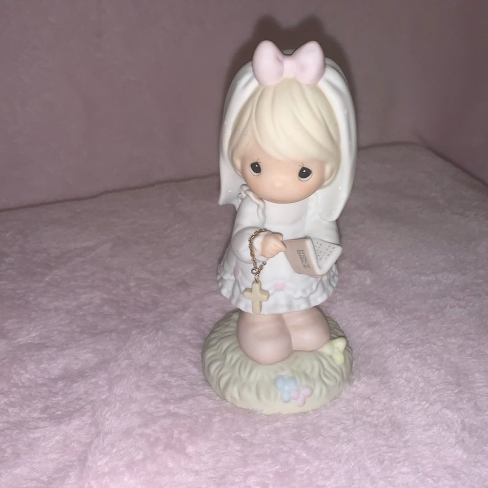 Precious Moment Figurine- “This Day Has Been Made in Heaven”- Girl Communion